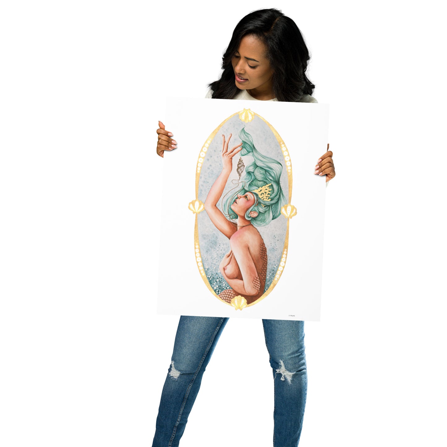 "Mermaid" Limited Edition Fine Art Reproduction