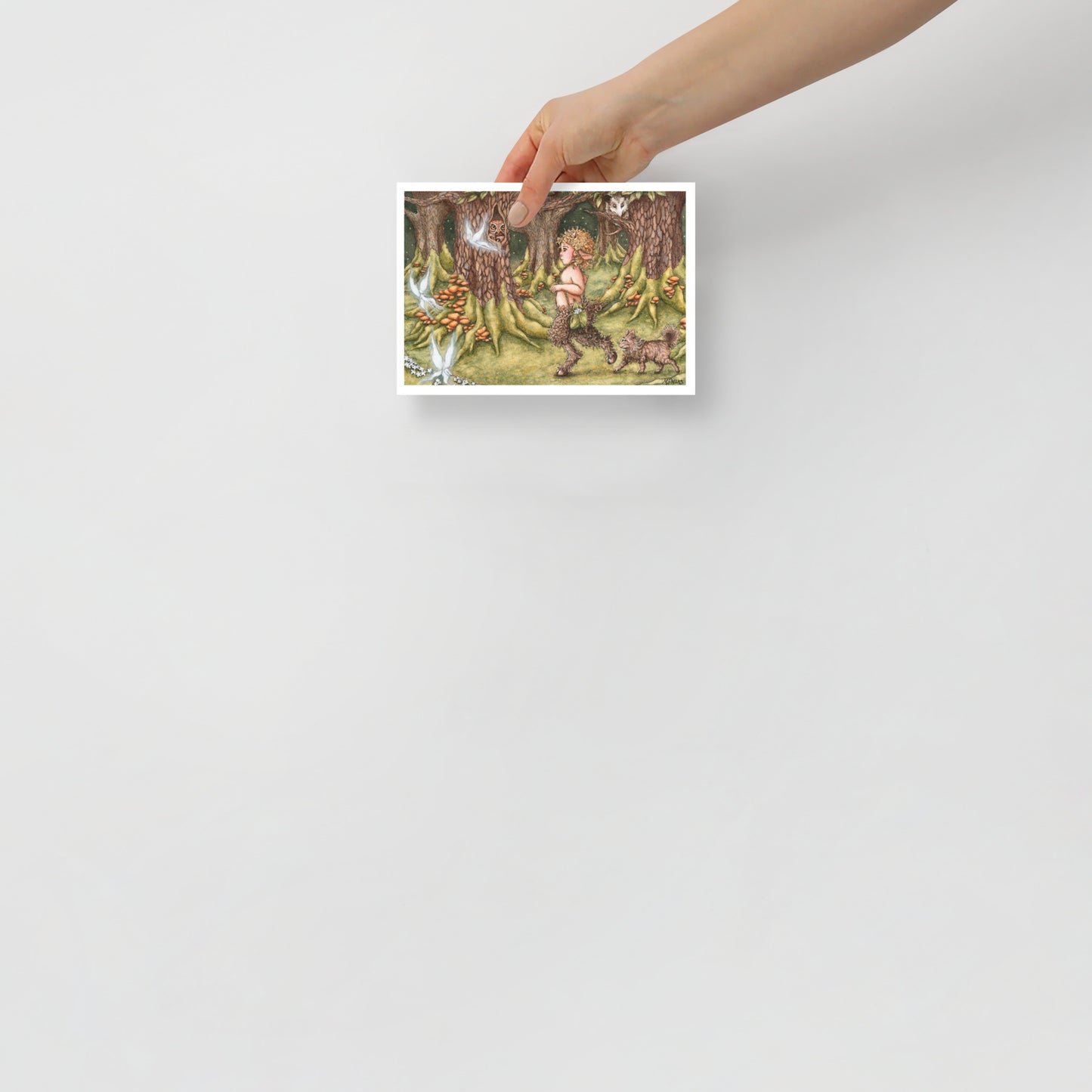 "The Faun" Limited Edition Fine Art Reproduction