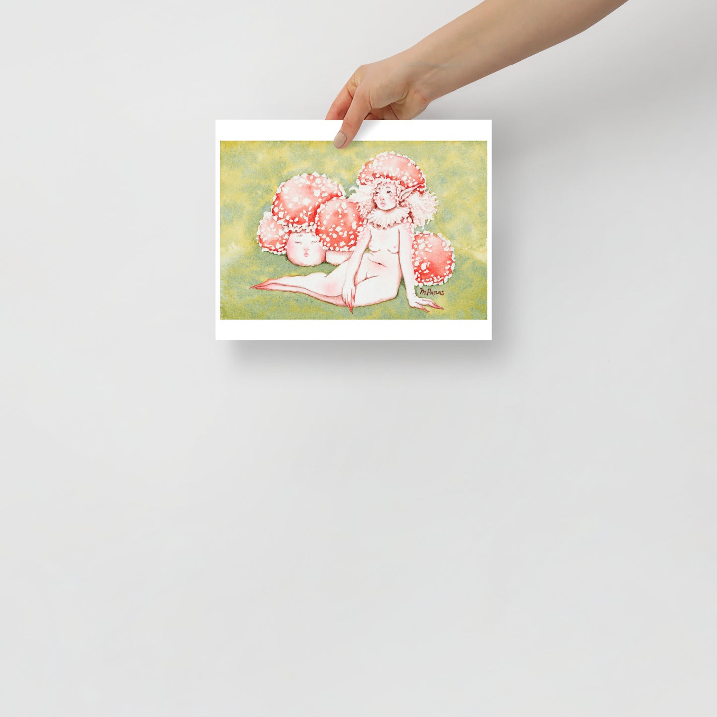 "Mushroom Elf" Limited Edition Fine Art Reproduction