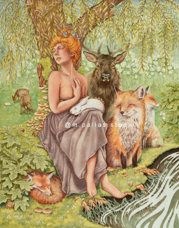 "As Intended: Among Beasts" Limited Edition Fine Art Reproduction