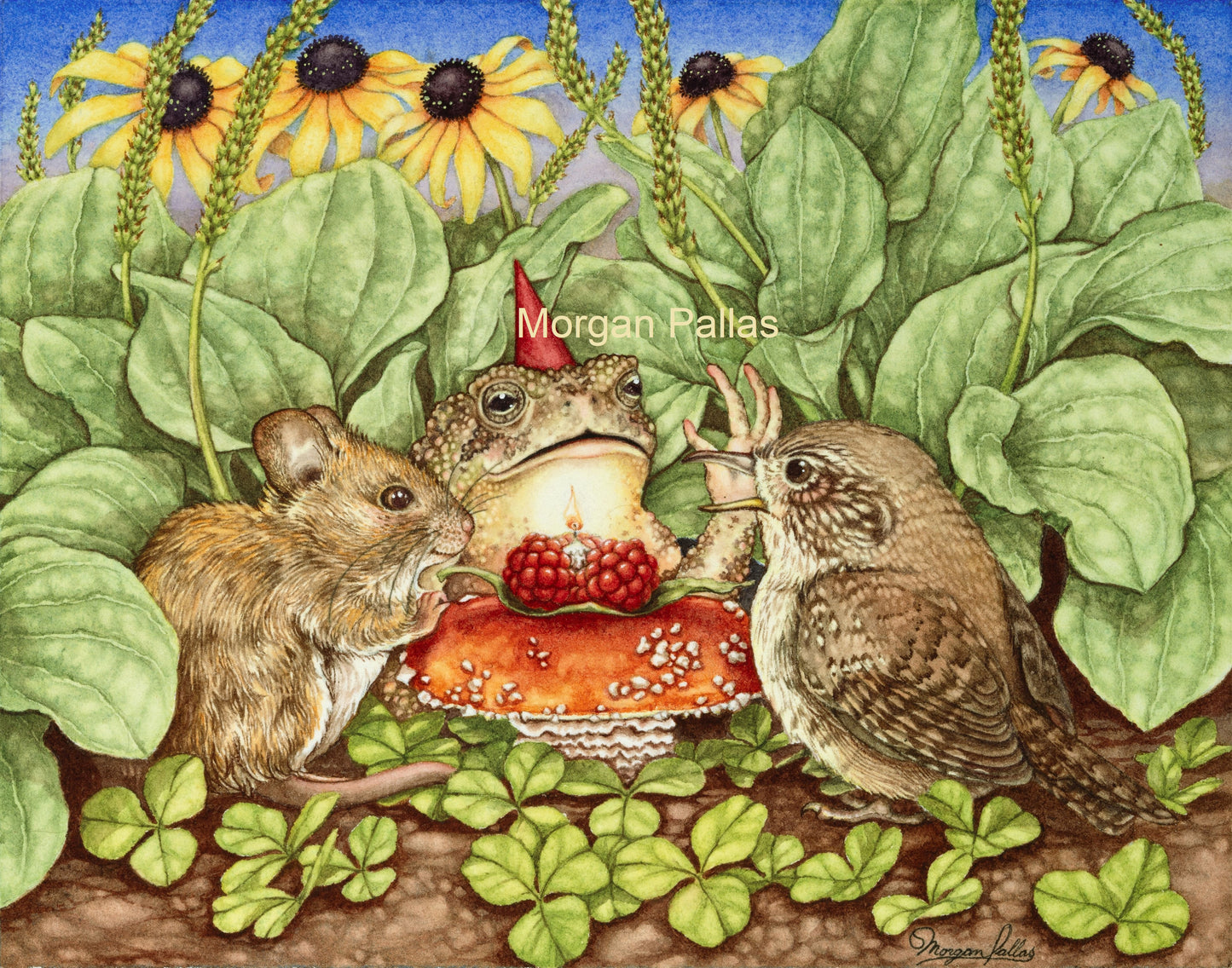 "Celebrating Mr. Toad" Limited Edition Fine Art Reproduction