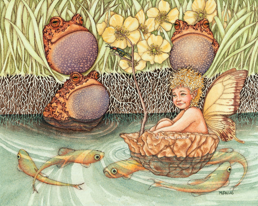 "A Fairy on Her Travels" Limited Edition Fine Art Reproduction