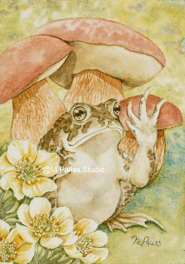 "Greetings From Mr. Toad" Limited Edition Fine Art Reproduction