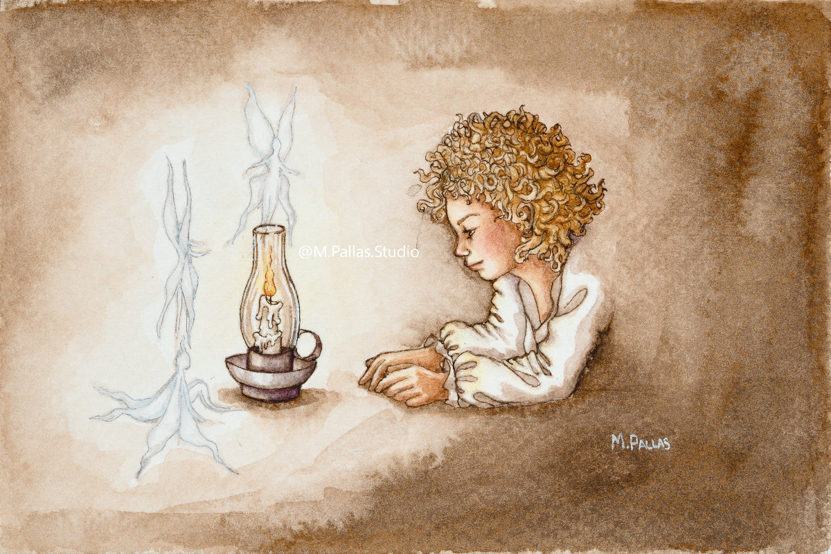 "Keeping the Faeries Company" Limited Edition Fine Art Reproduction