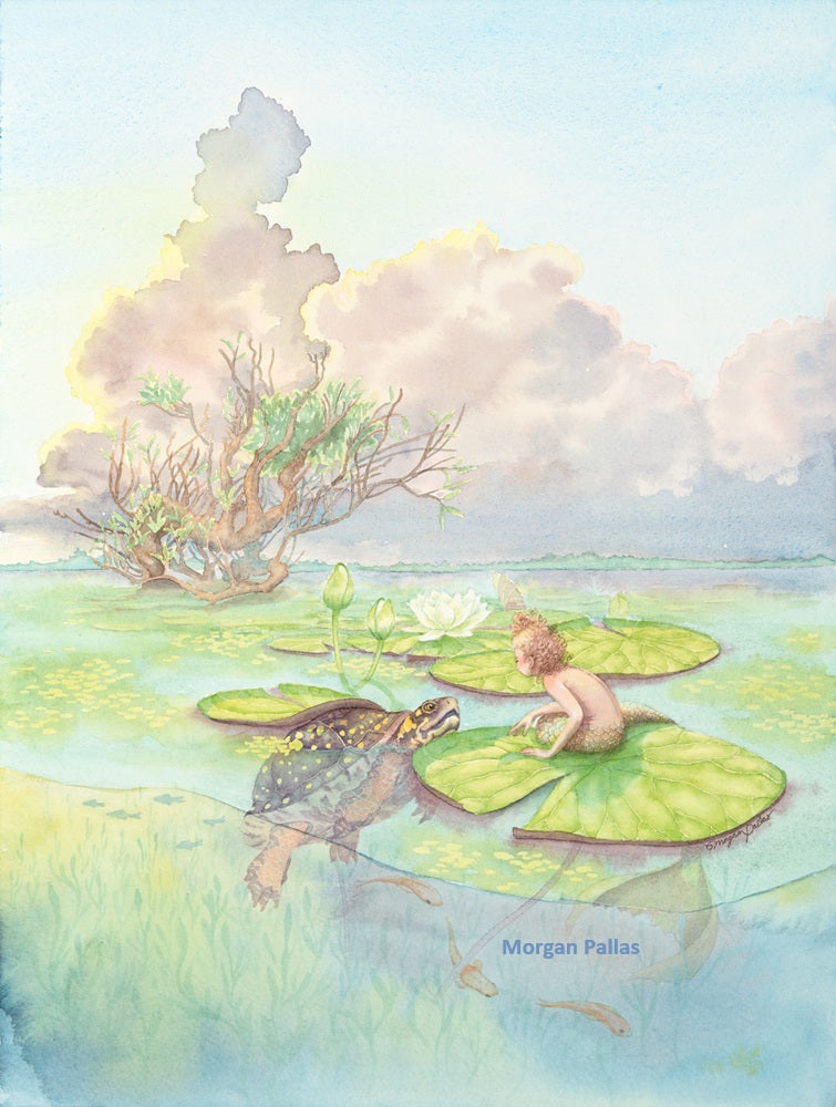 "The Littlest Mermaid" Limited Edition Fine Art Reproduction