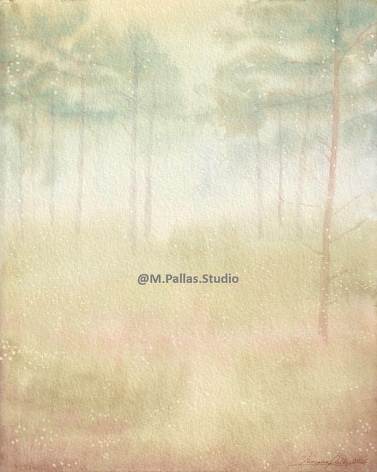 "Misty Morning" Limited Edition Fine Art Reproduction