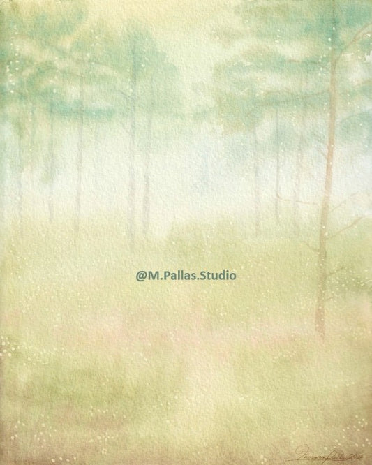 "Misty Morning" Limited Edition Fine Art Reproduction