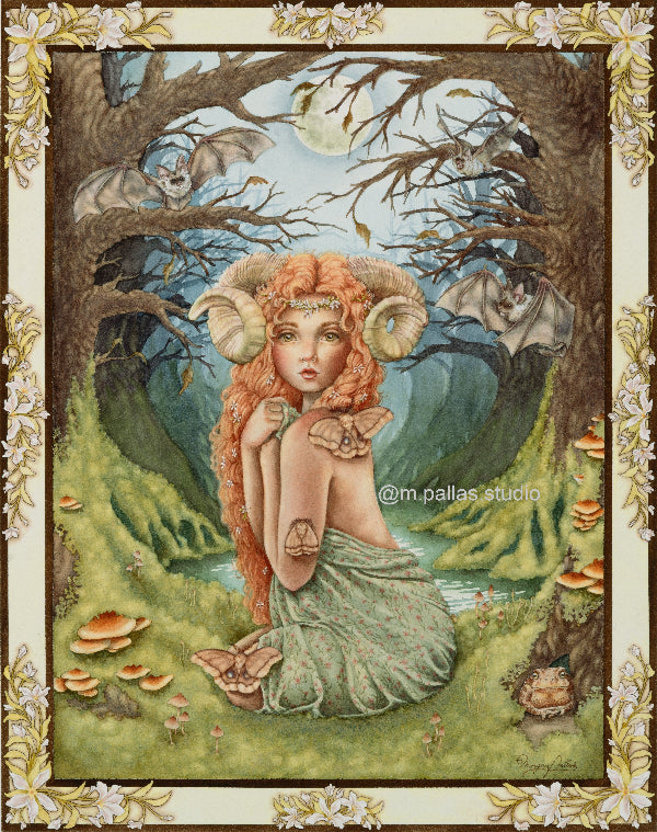 "Waiting For Pan" Limited Edition Fine Art Reproduction