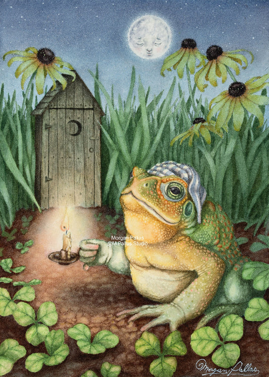 "When Nature Calls" Limited Edition Fine Art Reproduction