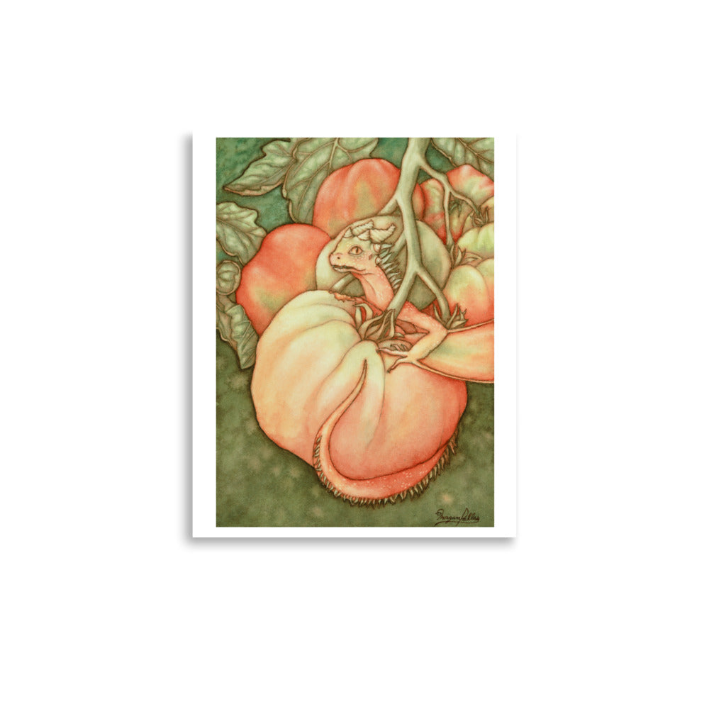 "Tomato Dragon" Limited Edition Fine Art Reproduction