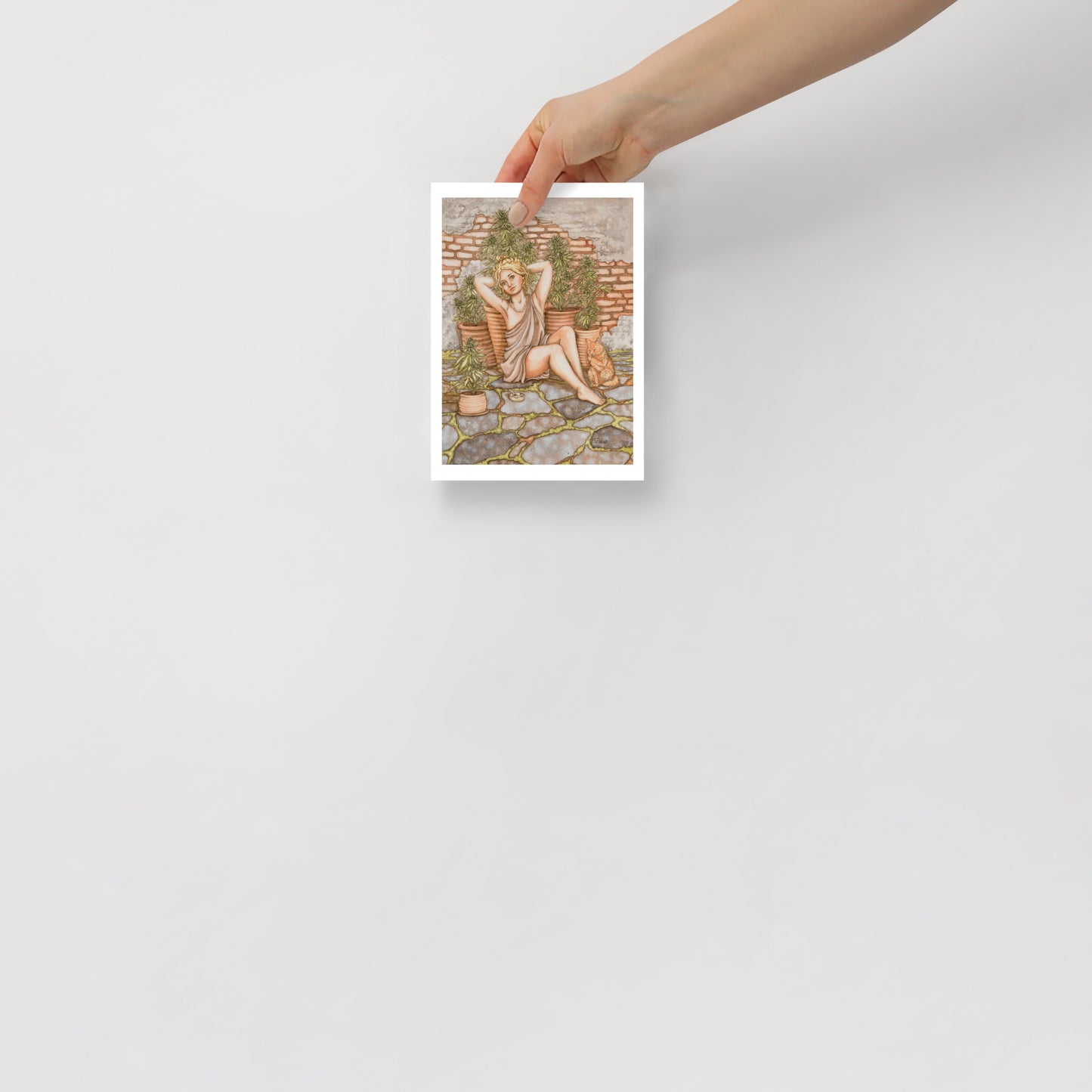 "Mary Jane in Repose" Limited Edition Fine Art Reproduction