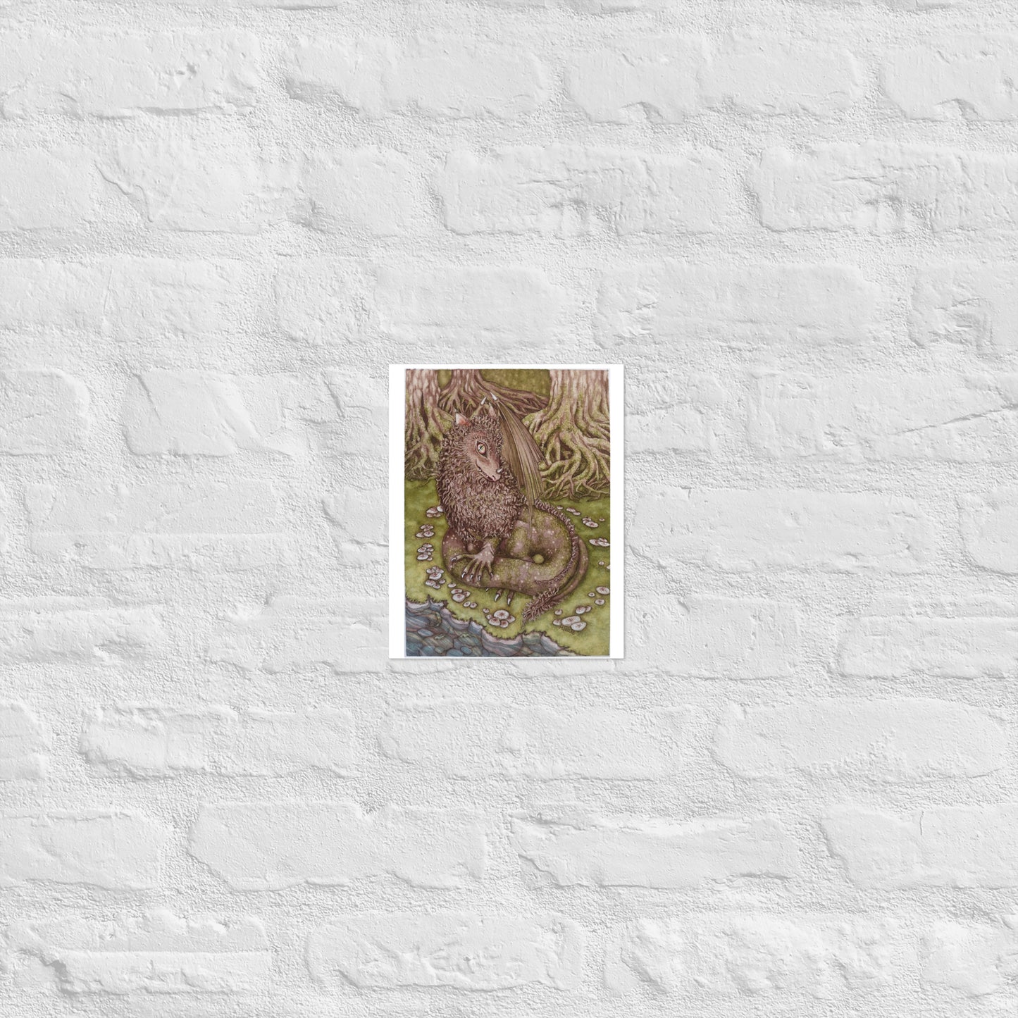 "Dragon In a Fairy Ring" Limited Edition Fine Art Reproduction